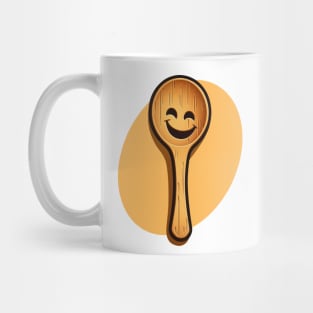Spoon Toon with background Mug